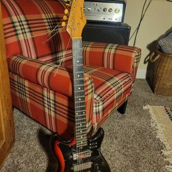Harmony H802 - Sunburst -1970's Guitar