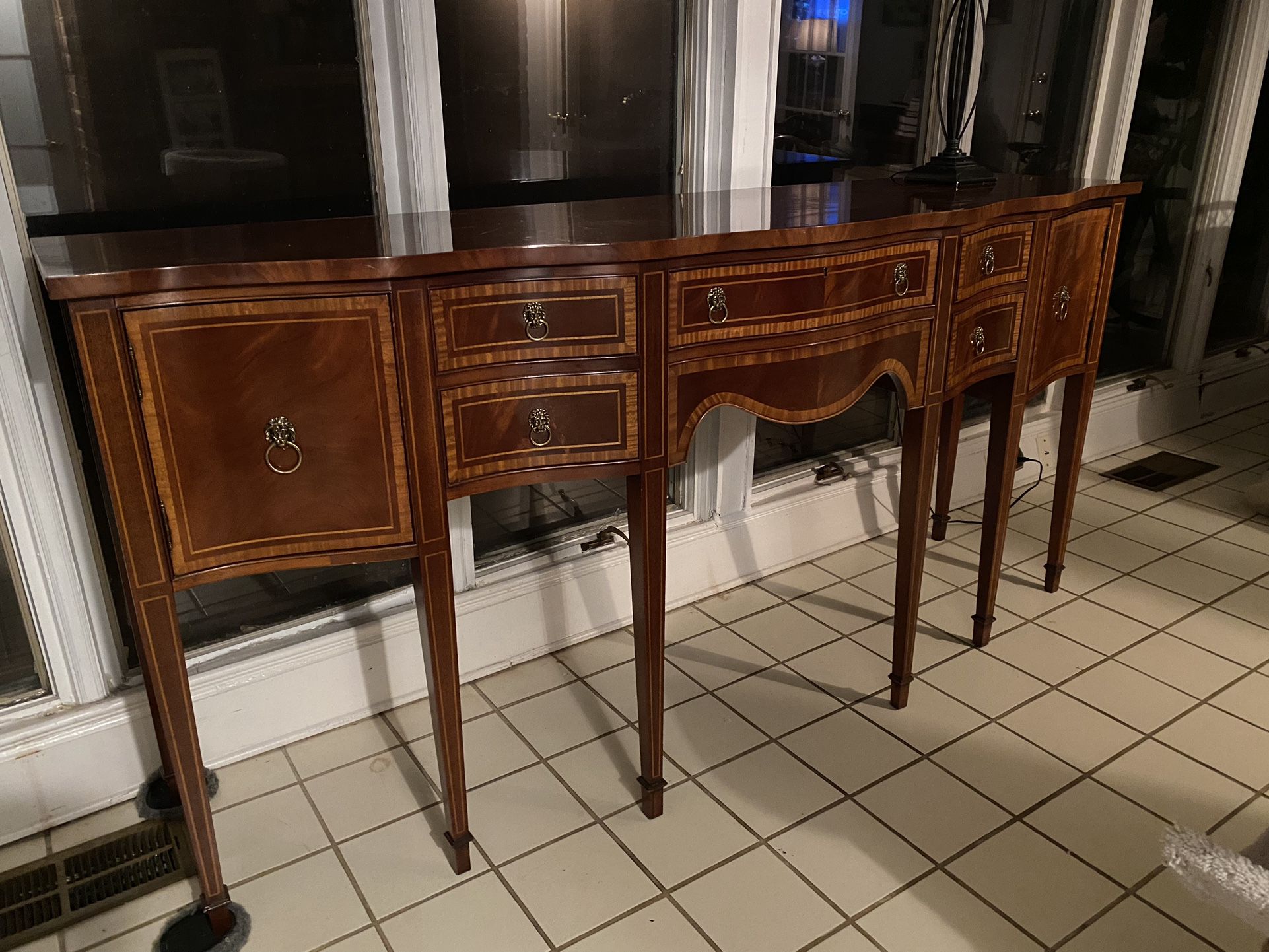 Credenza Hickory Chair  Historical James River Plantations