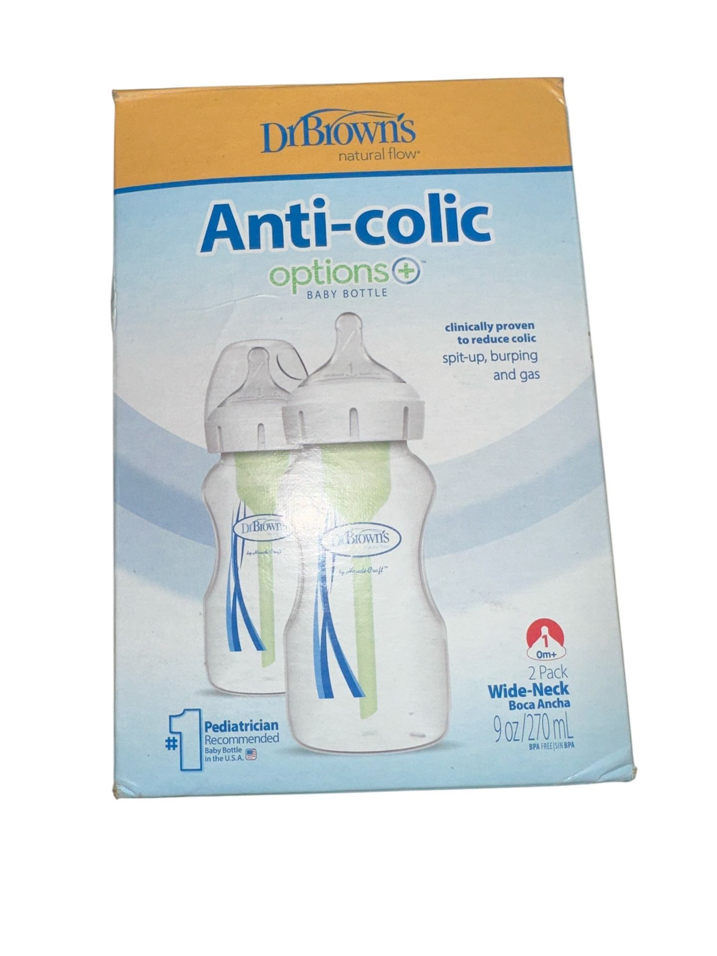 Dr Brown’s anticolic 9 ounce bottles