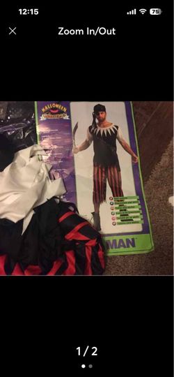 Halloween Concepts Men's Pirate Costume MEDIUM