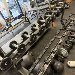 Dumbell Rack With 5~25lb Db