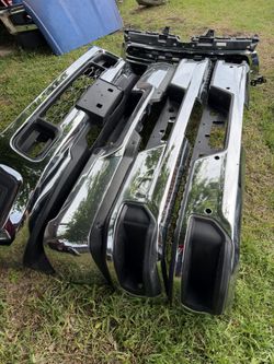 2019-2024 chevy gmc sierra silverado bumpers chrome 