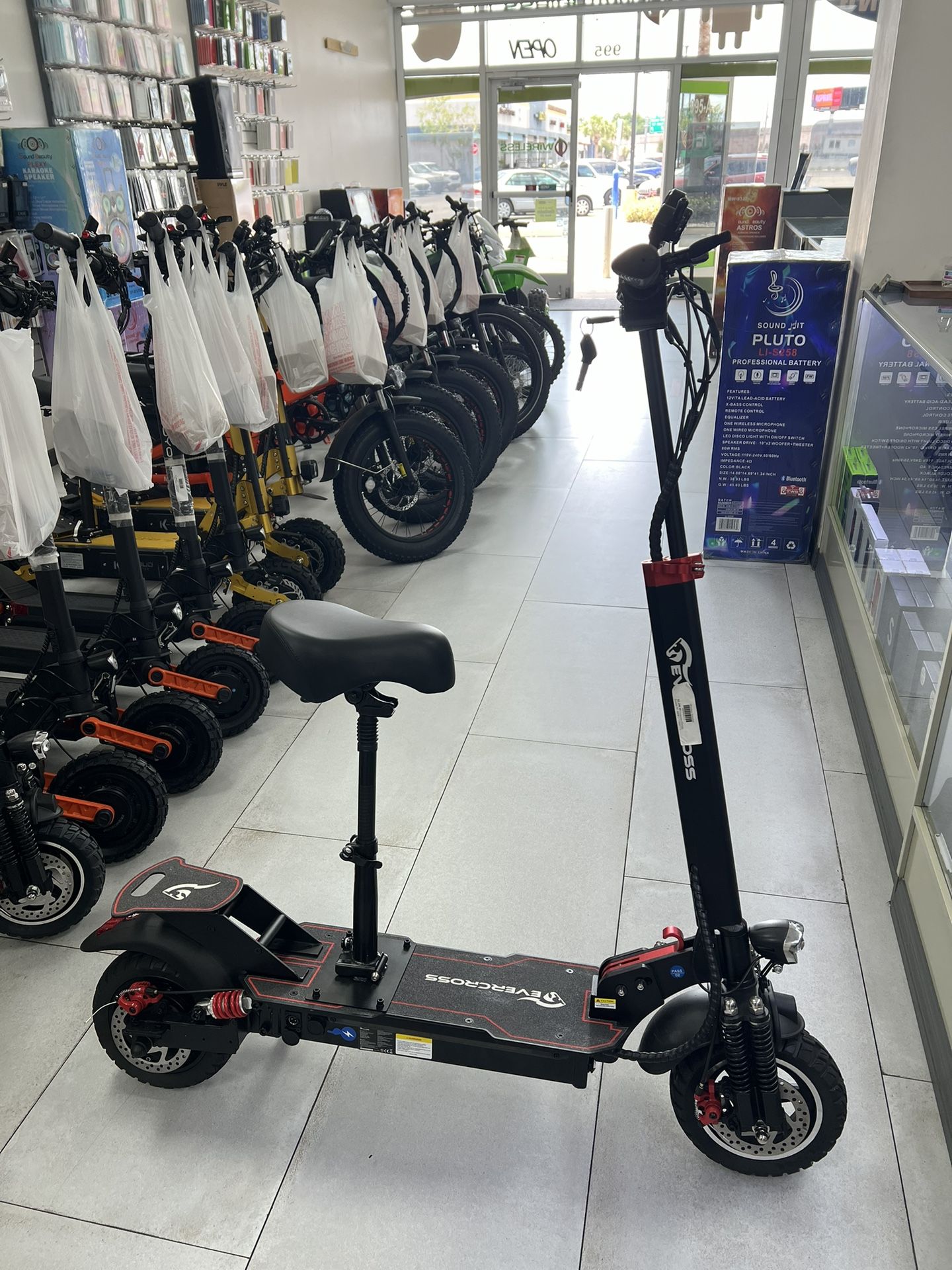 EverCross H7 Electric Scooter 28mph! Finance For $50 Down Payment!!