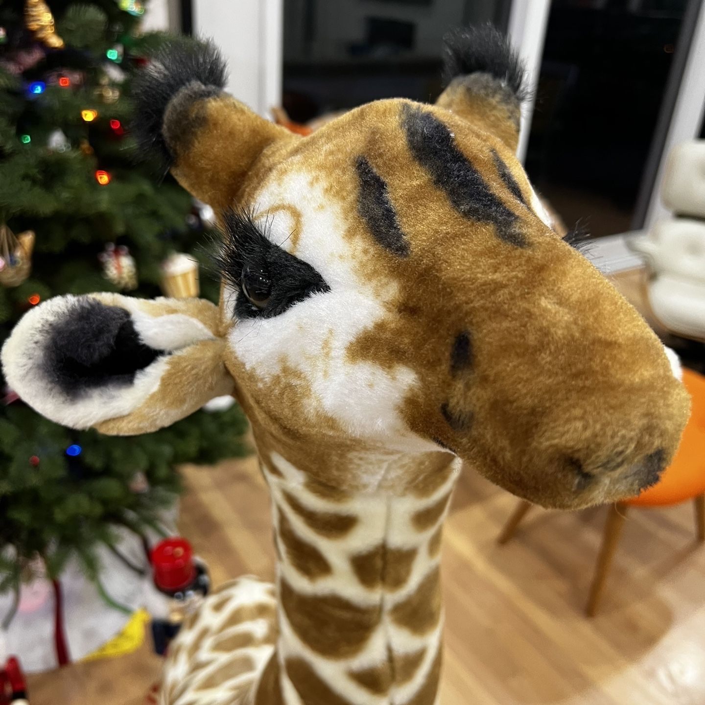 Melissa And Doug Stuffed Animal Giraffe 4.5 Feet Tall for Sale in