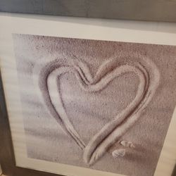 Metal And Wood Frames With Candle Holders And Towel Holder