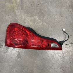 08-13 G37 & 14-15 Q60 Infiniti Coupe OEM Left Driver Side Tail Light Assembly