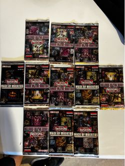 YUGIOH BOOSTER PACKS