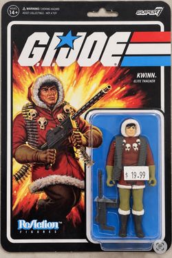G.I. Joe Kwinn Elite Tracker ReAction Figure