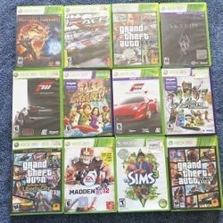 Xbox 360 Games Lot