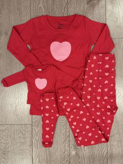 Leveret Pajamas + matching doll set