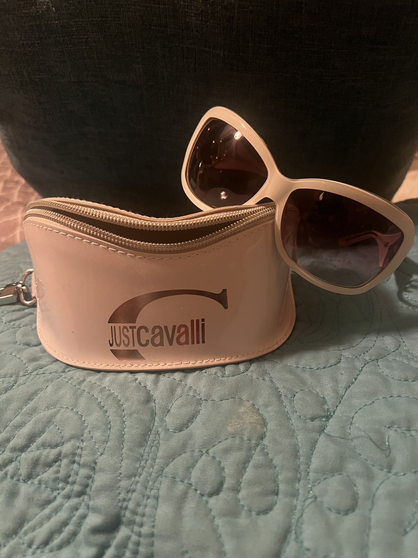 NEW NEVER USEDJust Cavalli Women's White Sunglasses 