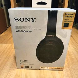 New SONY Wireless Headphones (factory sealed) WH-1000XM4