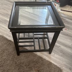 Black Side Table 