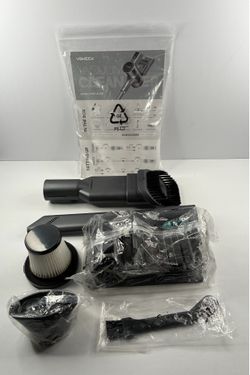 VOWEEK V9 Vacuum Cleaner Accessory Kit Crevice Tool Brush Filter Bag 1.25"