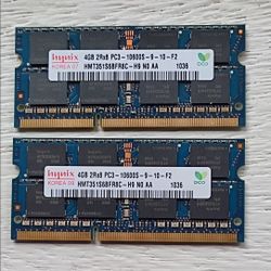 8GB(2x4GB) Laptop PC3 Memory DDR3 RAM
