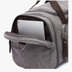 Duffle Bag for Travel Canvas Expandable Duffel Bag Weekend Bag Carry On Luggage Bag Travel Bags