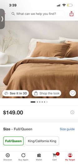 Casaluna Queen Heavyweight Linen Blend Comforter
