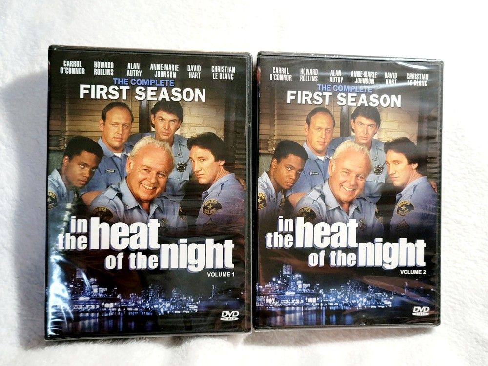 In The Heat Of The Night DVD Season 1 Volume 1 & 2