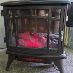 Wood Stove Electric Style Heater