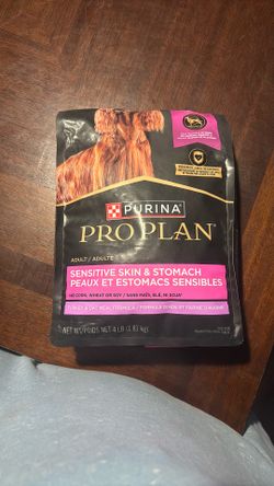 Purina Pro Plan Adult Sensitive Skin And Stomach 4 Lbs