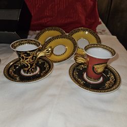 Authentic Versace collector's Cups.