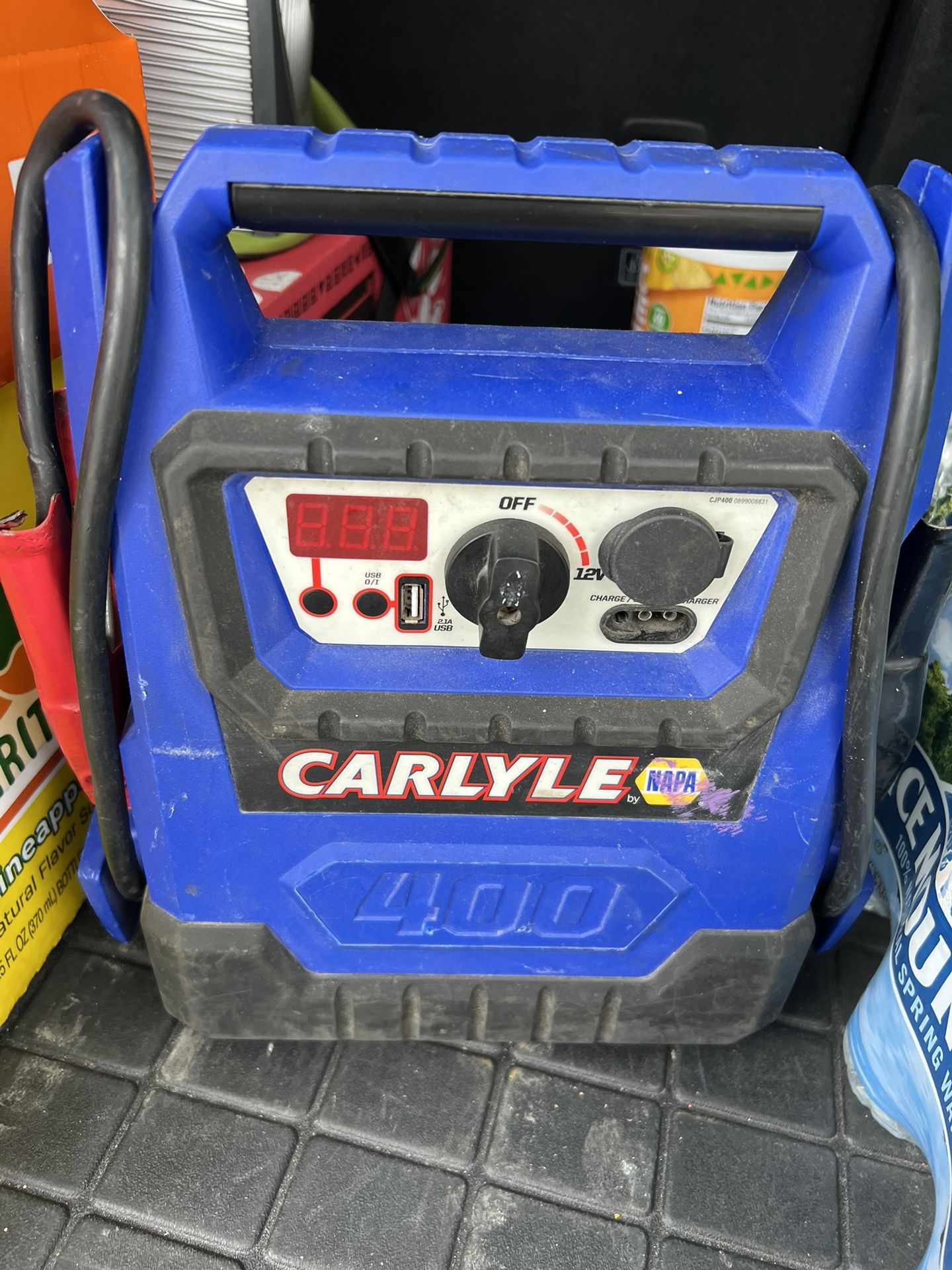 BATTERY JUMPER  CARLYLE 400 