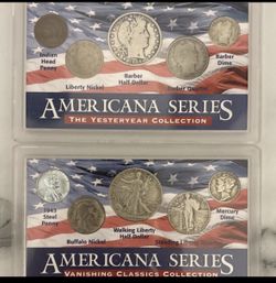 Vintage coin sets