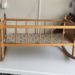 Vintage Doll Bed