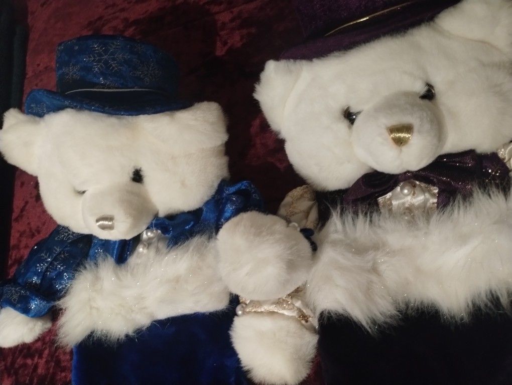 Teddy Bear Christmas Stocking 