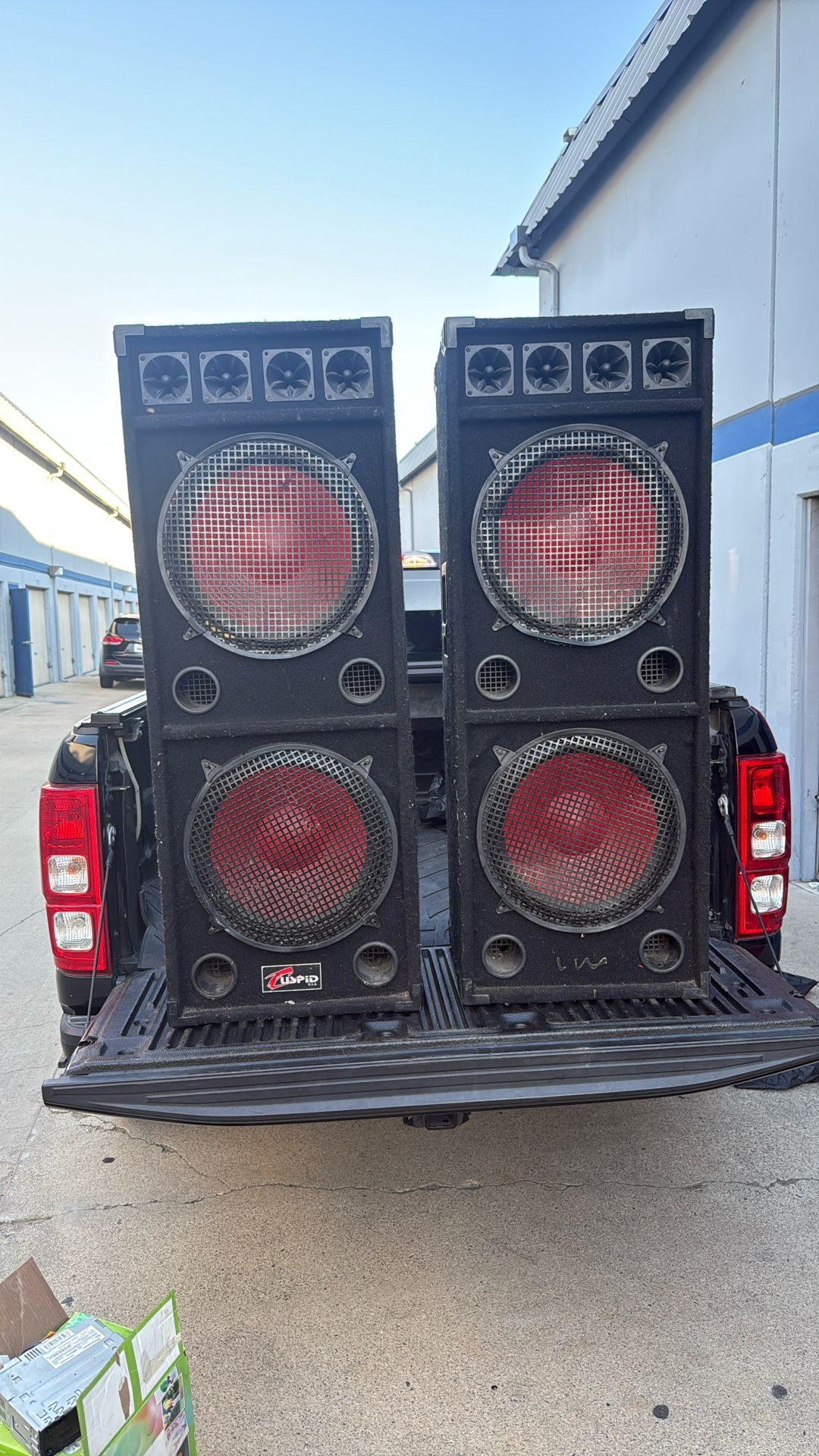 TWO Cuspid Concert Speakers