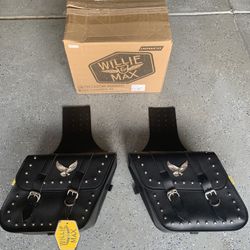 Willie Max Saddle Bags / Brand New!