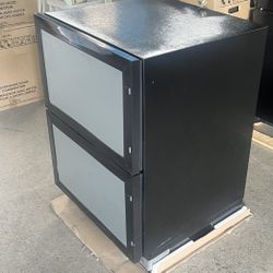 Kitchen Aid Panel Ready Double Drawer Fridge And Freezer