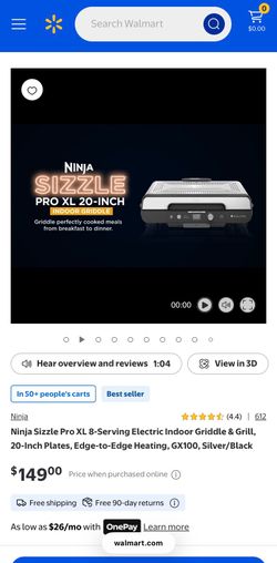 Ninja sizzle pro XL