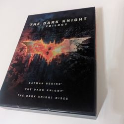 The Dark Knight Trilogy Collectors Edition DVD Lenticular Cover 