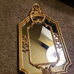 vintage Italy large gold mirror