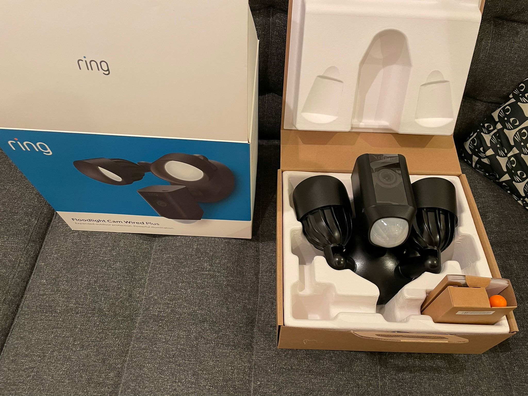Ring Floodlight Camera Wired Plus