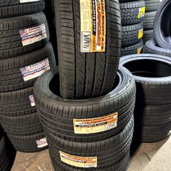 SET OF FOUR NEW TIRES 275/40/19 ARROYO GRANDSPORT ALL SEASON INCLUDING MOUNT AND BALANCE, ASK ME FOR SIZES AND BRANDS 