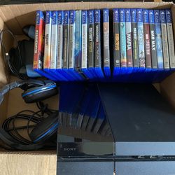 PS4 With Games….READ FIRST