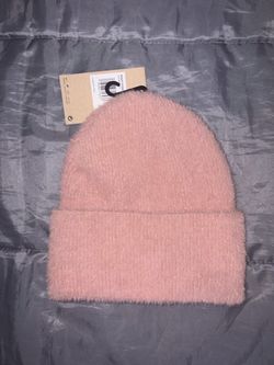 Fuzzy Nike Beanie