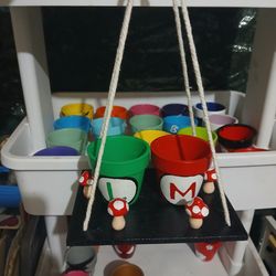 Hand painted pots and more!