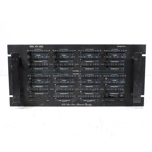 SAE 2800 Solid State Stereo Parametric Equalizer (AS IS)