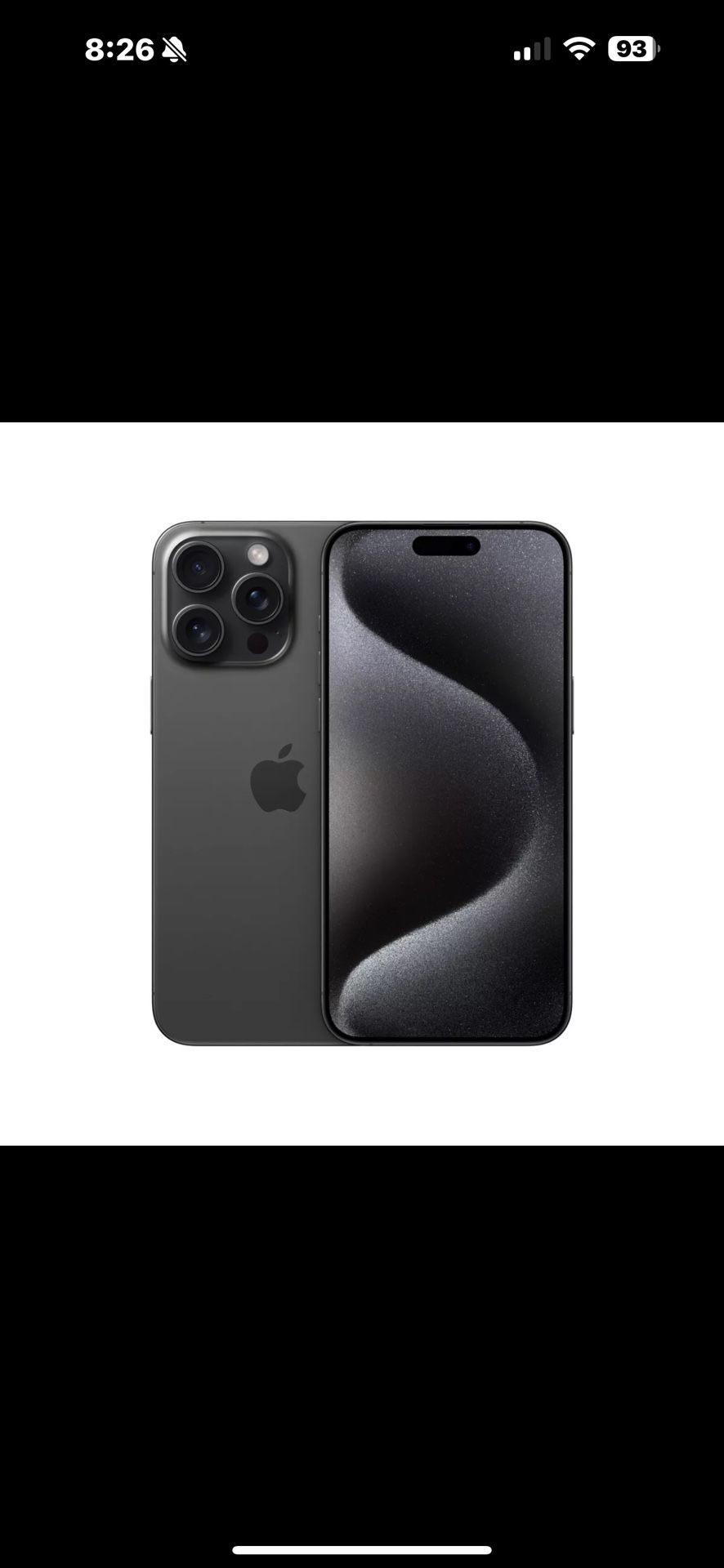 Iphone 15 Pro Max 256gb With Tiktok