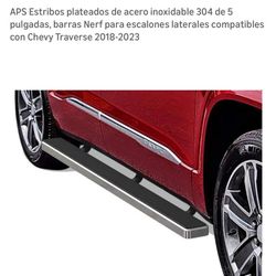 silver stainless steel stirrups