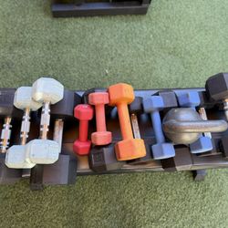 Dumbbells And Bench 