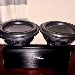 2 15” Harmony Audio Monolith Series 3200 Watts max Each 