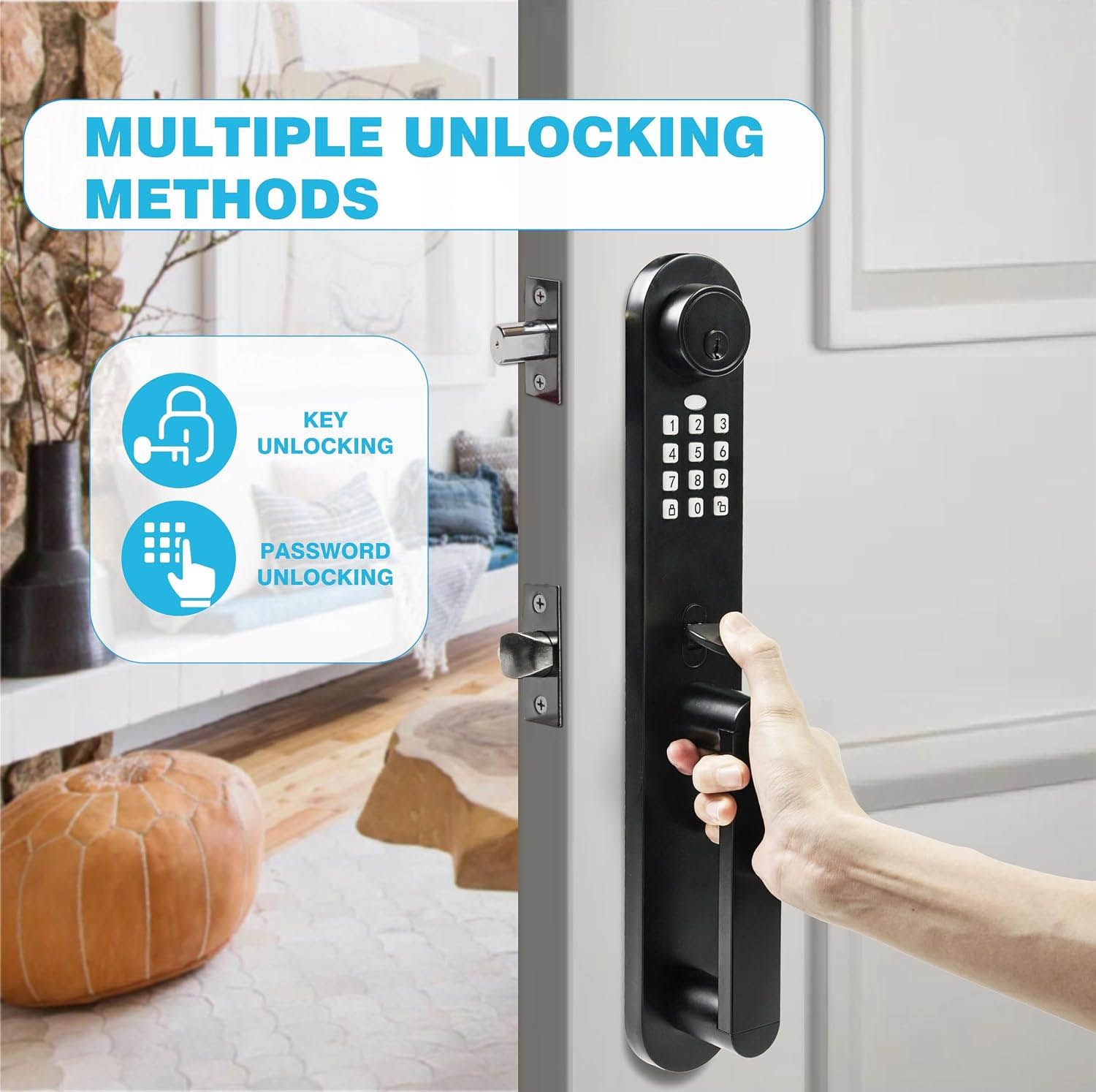 Digital Door Lock with Keypad Set Smart Door Lock for Sale in Las Vegas ...