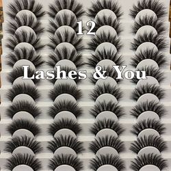 40 Mink Lashes 20 Pairs Eyelashes 