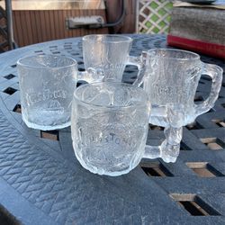 Flintstones Glasses Set Of 4