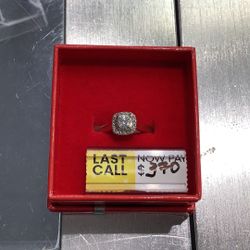 14k Gold Diamond Ring