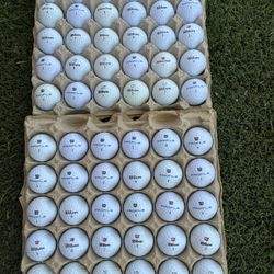 60 Golf ⛳️ Balls Wilson 
